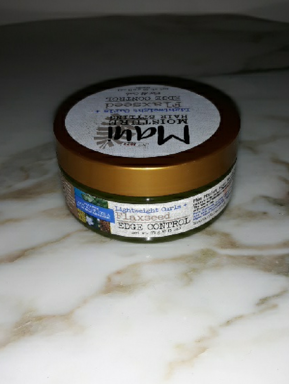 Maui Moisture "Lightweight Curls + Flaxseed Edge" Hair Styling Control